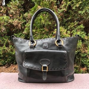 RARE Dooney and Bourke Florentine Front Pocket Tote